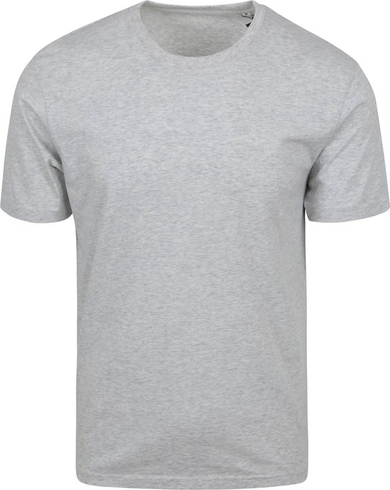 Colorful Standard - T-shirt Grijs Melange - Heren - Maat L - Regular-fit
