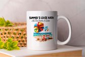 Mok Summer's lease Hath - Summer - Gift - Cadeau - SummerVibes - Sunshine - BeachLife - Zomer - ZomerseVibes - Zonneschijn - Strandleven