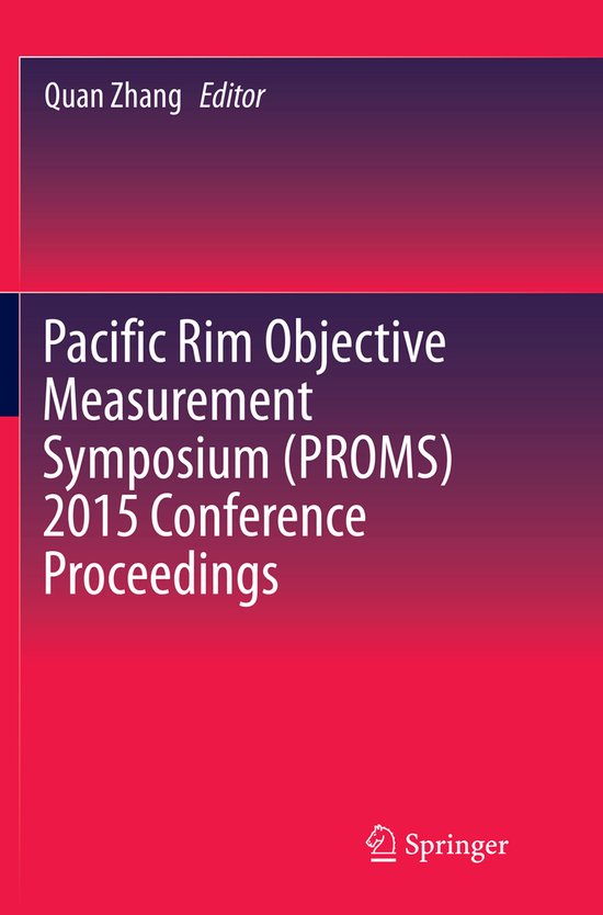 Pacific Rim Objective Measurement Symposium (PROMS) 2015 Con ... - cover