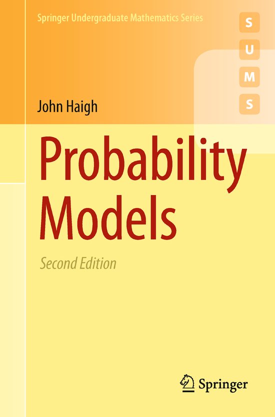 Probability Models - cover