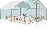 Bol.com 3x4x2m kippenren - kippenhok buitenverblijf - Draadren - Puntdak aanbieding