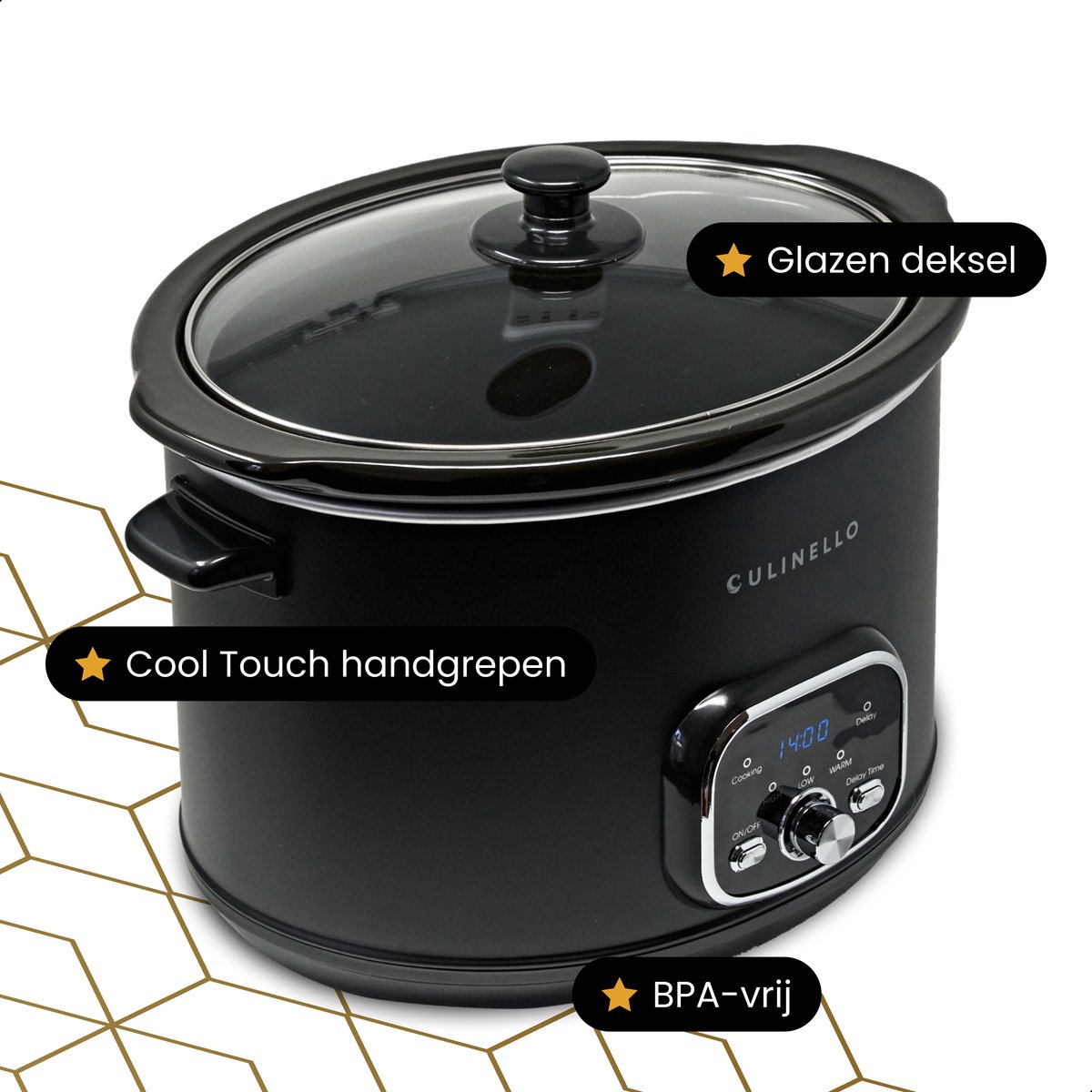200W 1L Elektrische Keramische Slowcooker Met Timer Gezonde Stoofpot Voor Vogels Soep Draagbare Thuisgebruik (EU-stekker 220V