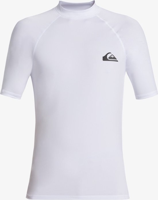 Quiksilver - UV-surf T-shirt voor heren - Everyday - Korte mouw - UPF50+ - Wit - maat L
