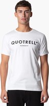 Quotrell - BASIC GARMENTS T-SHIRT - WHITE/BLACK - S