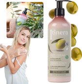 ITINERA - Vochtinbrengende bodylotion voor de droge en gevoelige huid met Toscaanse olijfolie, 96% natuurlijke ingrediënten 370 ml