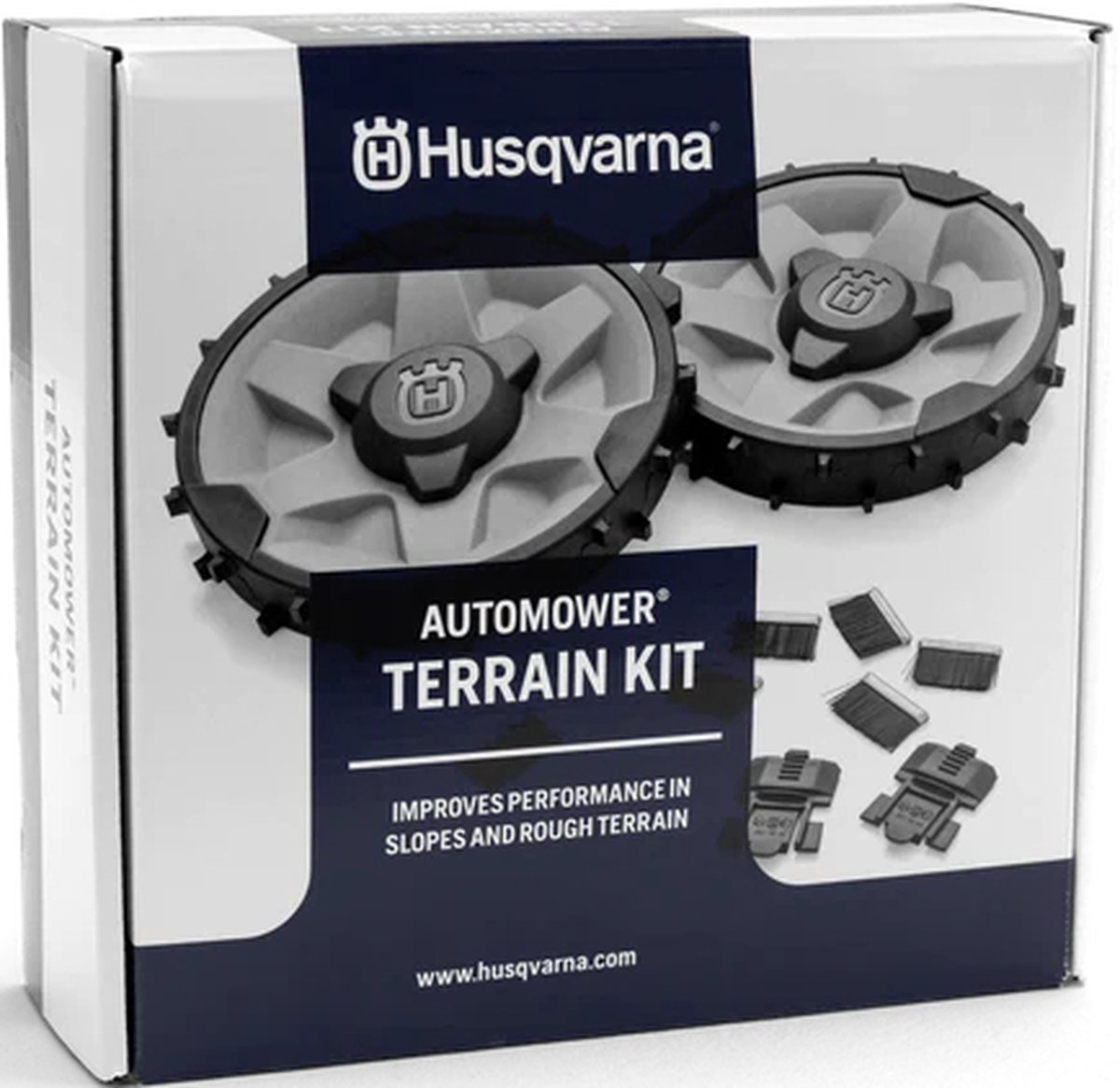 Husqvarna Automower Terrain Kit met Borstels - Voor Automower 310, 315, 315X, 520 & 550 Robotmaaier thumbnail 4