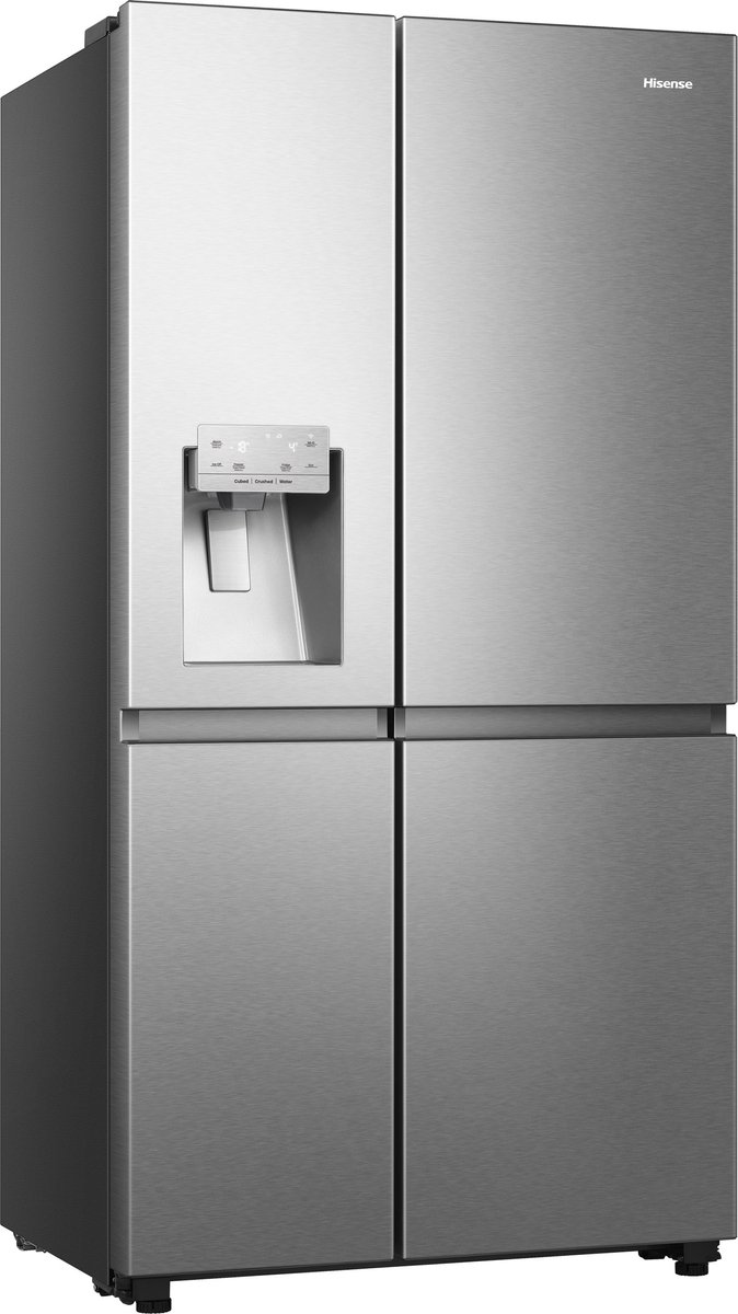 Hisense RS818N4TIC - Amerikaanse koelkast - Energielabel C - Water- & ijsdispenser - Metal Cooling - No Frost - RVS - Multi-Air Flow - Fast Freeze - 35dB (A) - Inverter Compressor - 632 Liter — afbeelding 5