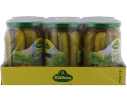 Kühne Gurken viertel 6 potten x 72 cl