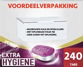 Vaatwastabletten - All-in-1 - Extra Hygiene - Voordeelverpakking - 240 TABS