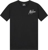 Malelions sport counter t-shirt in de kleur zwart.