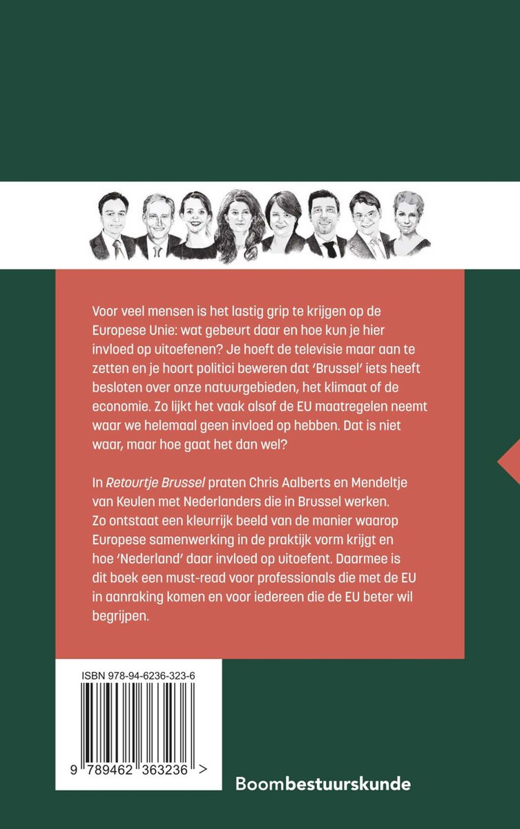 Retourtje Brussel - back cover