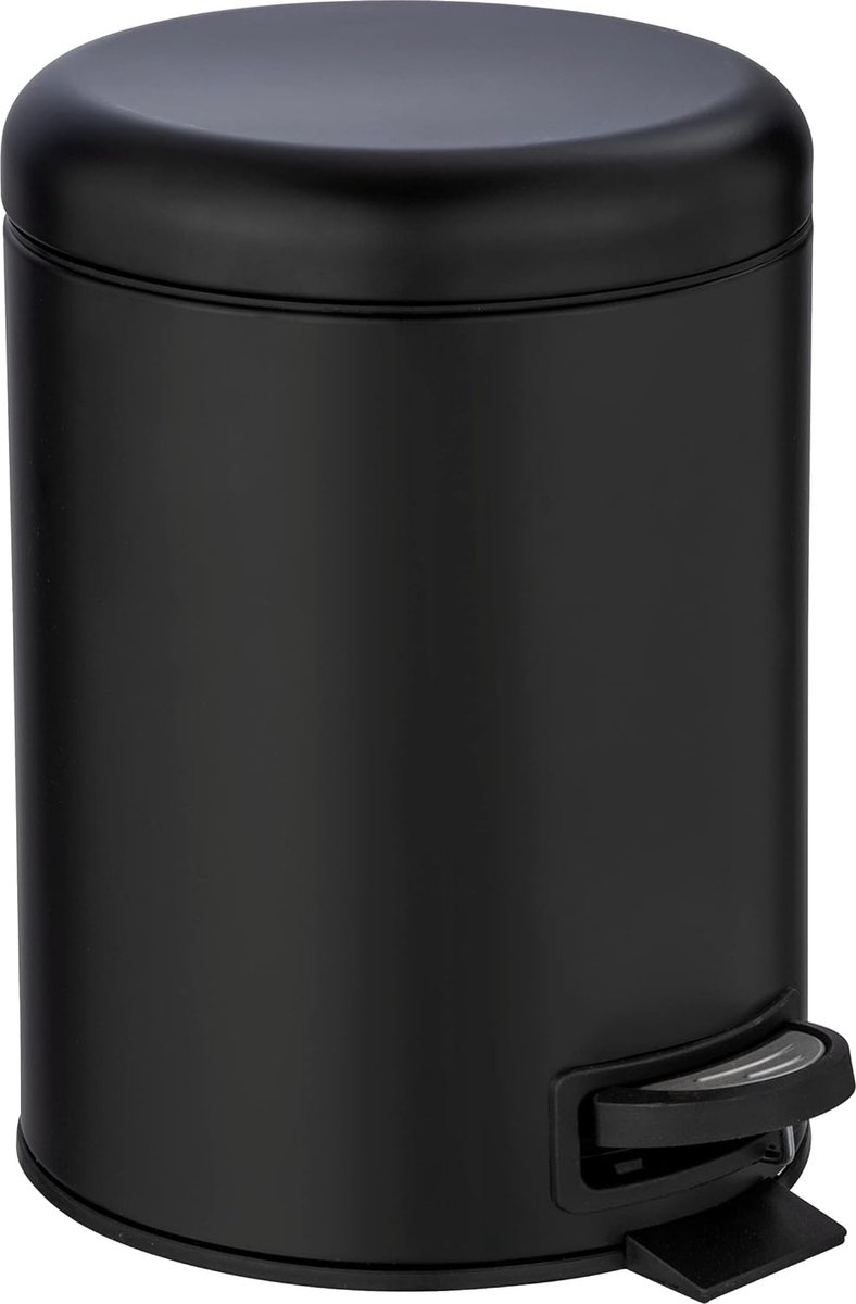 Goedkoopste pedaal kubus roestvrij staal 5 l. , glans, helder