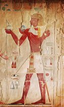 Fotobehang - Egypt Painting 150x250cm - Vliesbehang