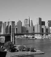 Fotobehang - Manhattan Gray 225x250cm - Vliesbehang