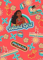 Fotobehang - Moana Island Girl 200x280cm - Vliesbehang