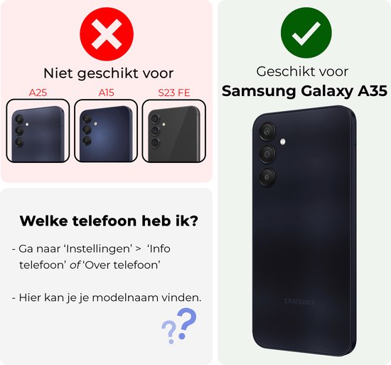Coque Compatible avec Samsung A35 Coque Siliconen Case Cover - Coque Compatible avec Samsung Galaxy A35 5G Case Cover Case - Vert - 2 PACK