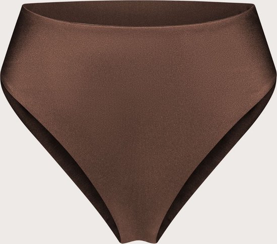 MKBM High Waist Bikinibroekje Brown - Maat: XL