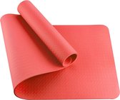 6 mm yogamat, getest op schadelijke stoffen, vrij van ftalaten, BPA en zware metalen, functionele trainingsmat voor fitness, yoga en pilates, 183 x 61 cm
