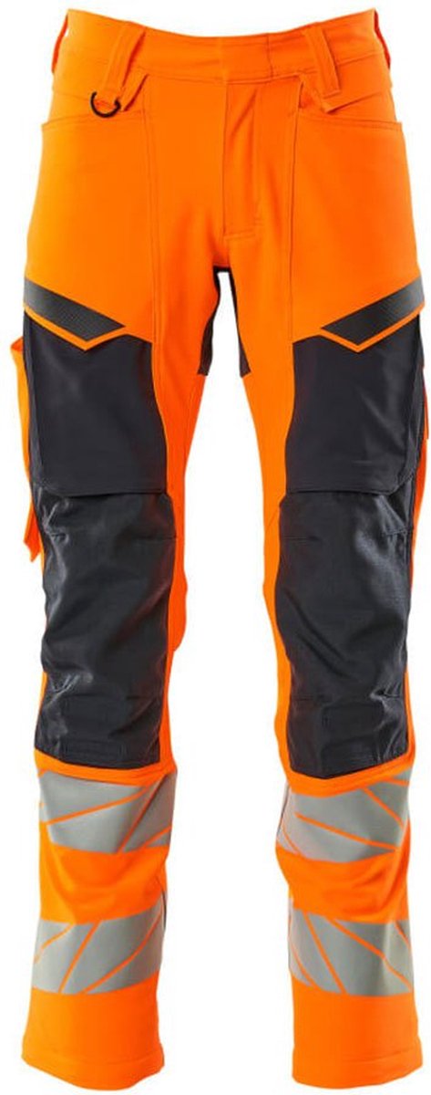 Mascot Accelerate Safe Broek met kniezakken 19479-711 - hi-vis oranje/donkermarine - C50 - 82