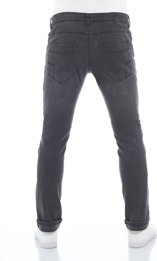 TIMEZONE Heren Jeans Broeken ScottTZ slim Fit Grijs 29W / 32L Volwassenen