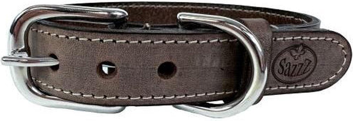 Sazzz - Halsband Nomad Vintage Leer Bruin