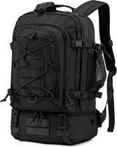 Militaire rugzak - Leger rugzak - Tactical backpack - Leger backpack - Leger tas - 30D x 18B x 45H cm - 28L - Zwart
