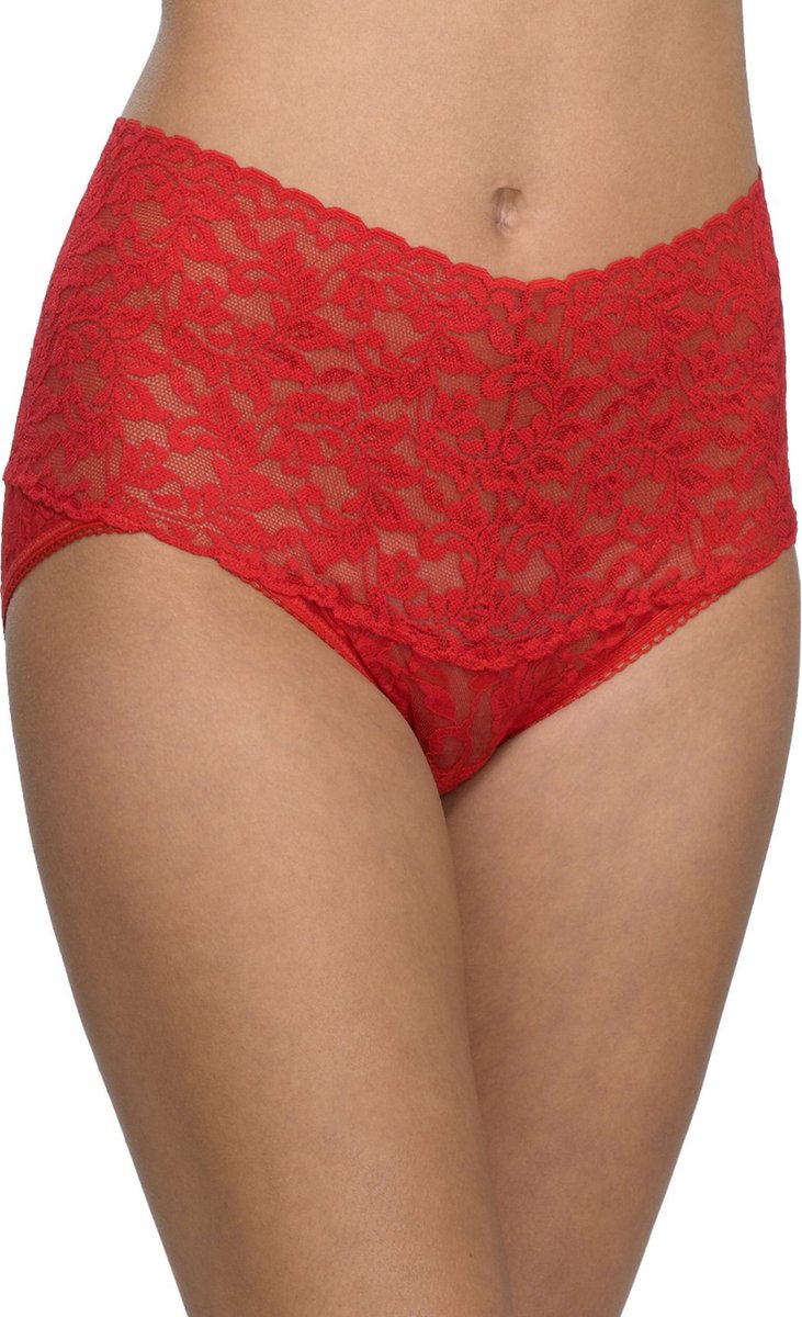 Hanky Panky Retro Lace V-Kini Rood XL