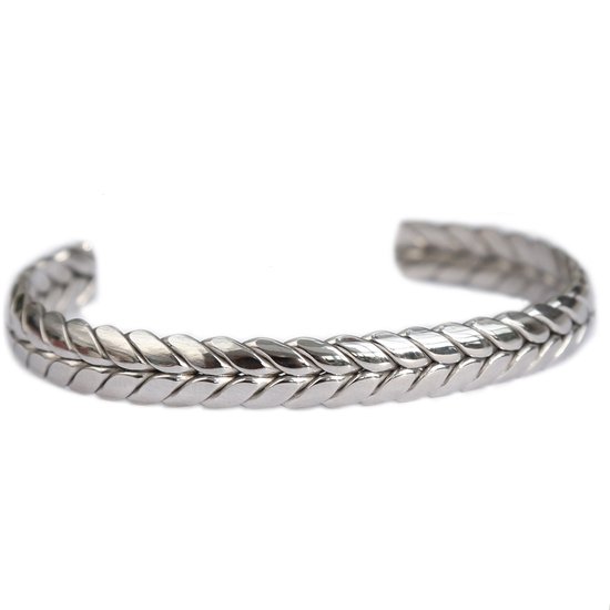 Armband weave silver
