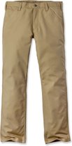 Carhartt Hose en toile extensible robuste pour homme Khaki foncé-W36-L32