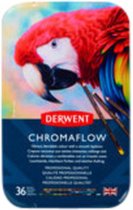 Crayons de couleur Chromaflow Derwent (36) | Obtenez une pièce de 36 | 2 pièces