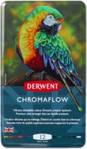 Chromaflow kleurpotlodenset derwent (12 stuks) | Pak a 12 stuk | 6 stuks