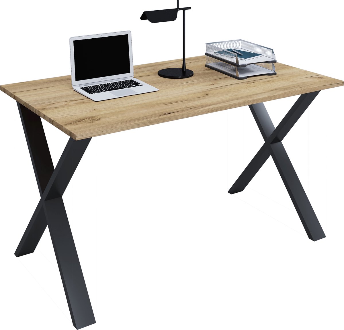 Houten bureau Computerbureau Werkbureau Kantoormeubilair Lona X SW