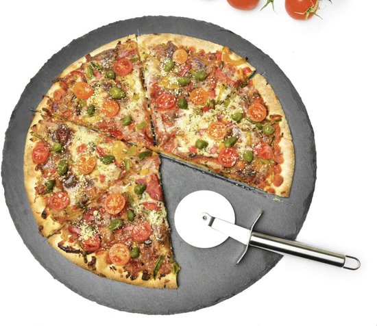 PIZZASNIJDER ZWART PREMIUM LAGUIOLE STYLE DE VIE