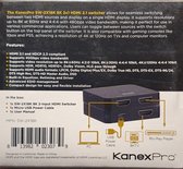 KanexPro HDMI 2x1 switch 8k 48Gbp HDMI 2.1
