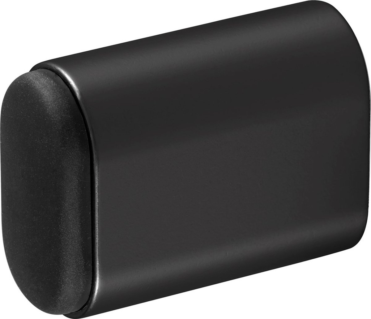 Hermeta DEURBUFFER OVAAL 50MM MAT ZWART (4702-18E)