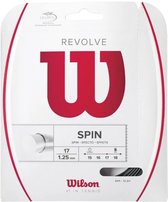 Wilson Revolve Spin Tennissnaar 1.25mm - 12 meter – Zwart