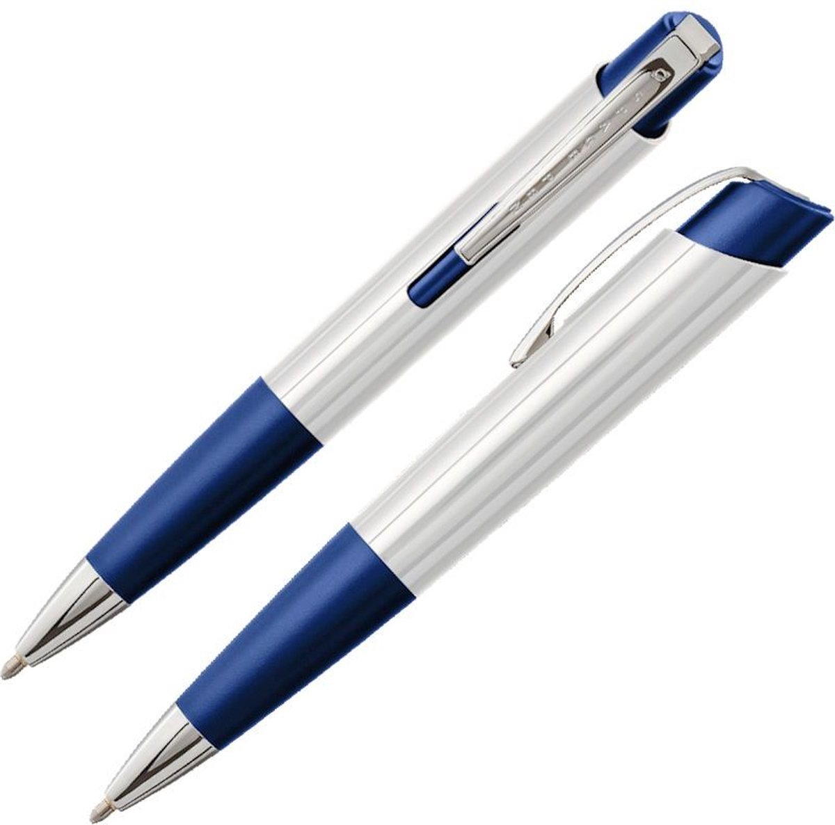 Eclipse Space Pen, Wit Plastic met Clip (#ECL/WBL)