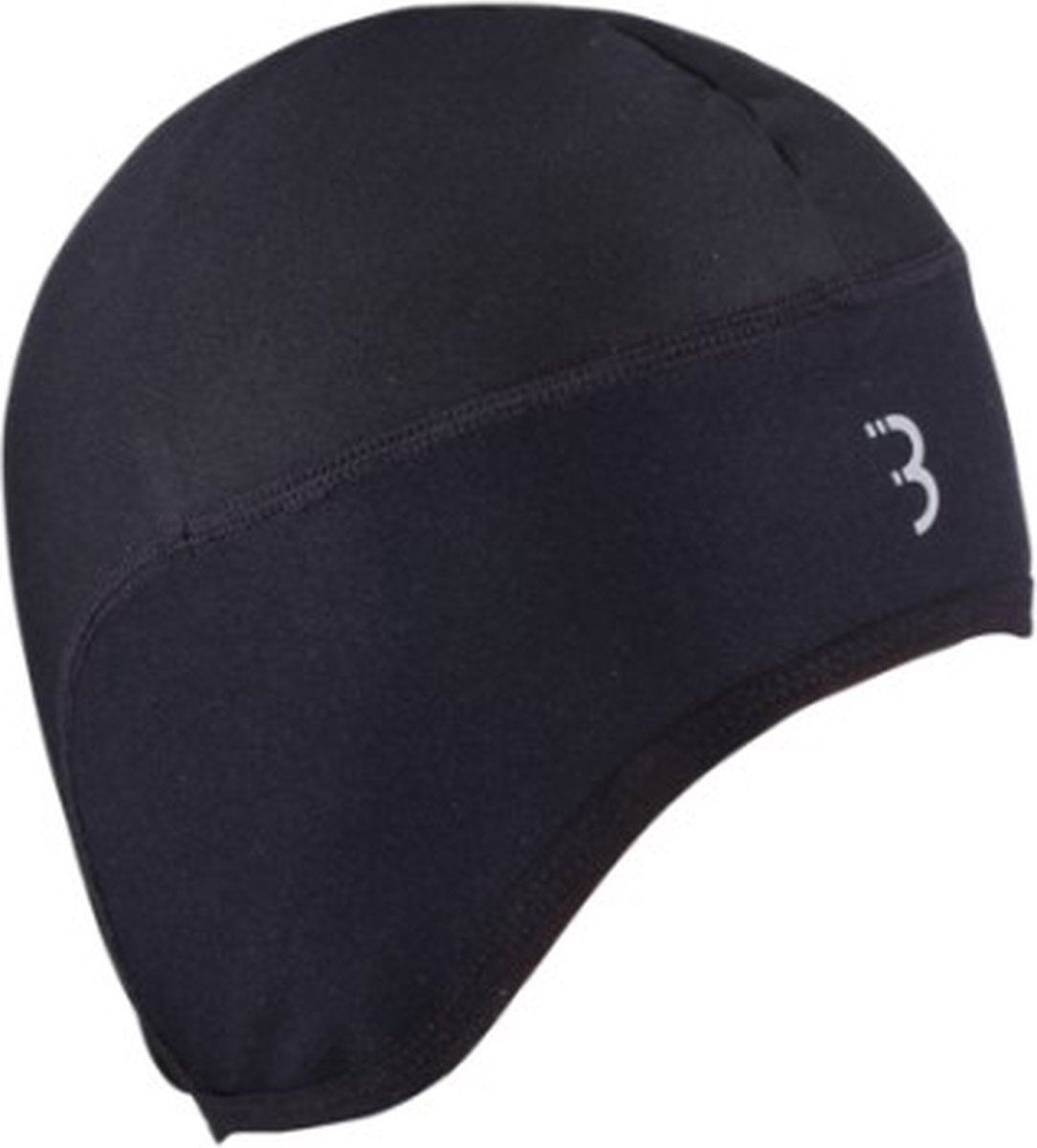 BBB Cycling Helmmuts Fiets - Windproof - Trioxx Thermo Fleece Materiaal - Fietsmuts voor onder Helm met Windblokker - Large - Underhelmet Cap WindBreak BBW-298