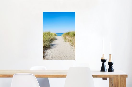 Affiche Plage - Chemin - Été - 40x60 cm
