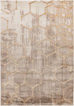 Lalee Marmaris | Modern Vloerkleed Laagpolig | Beige | Tapijt | Karpet | Nieuwe Collectie 2024 | Hoogwaardige Kwaliteit | 200x290 cm