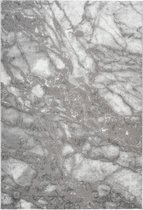 Lalee Marmaris | Modern Vloerkleed Laagpolig | Silver | Tapijt | Karpet | Nieuwe Collectie 2024 | Hoogwaardige Kwaliteit | 120x170 cm