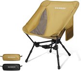 Opvouwbare campingstoel, ultralichte draagbare campingstoel, kleine verpakkingsstoel met draagvermogen 180 kg draagvermogen, klapstoel, buitenstoelen, stoel, strandstoel