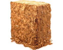 6 M² Kokos bodembedekker - Voordeelverpakking totaal 3 blokken kokos