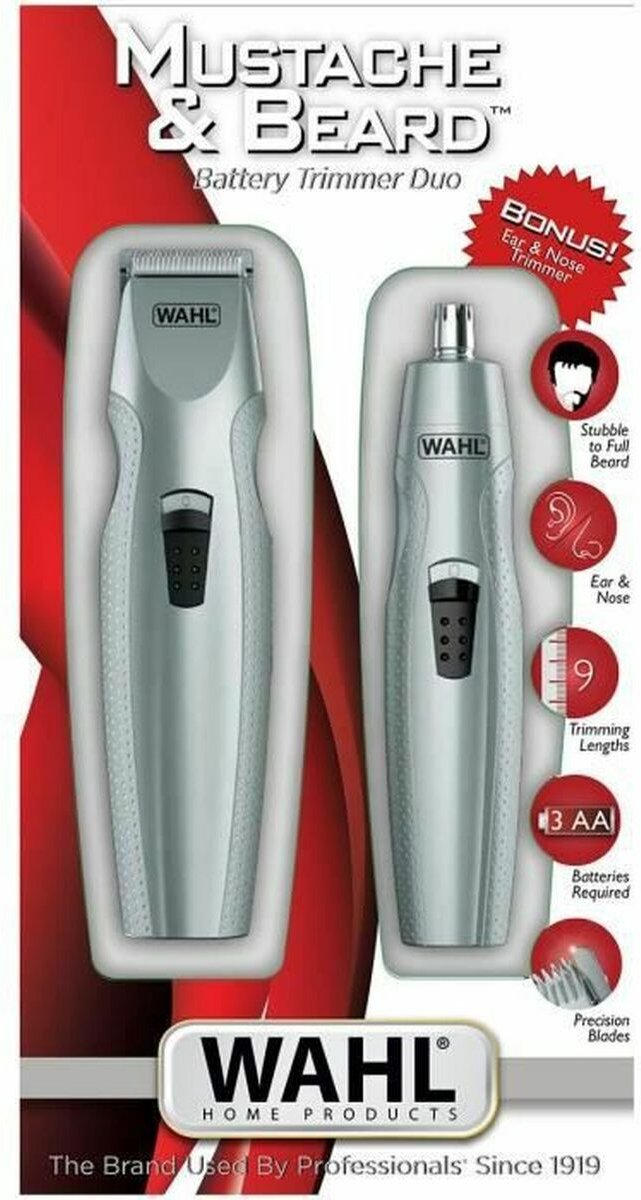 Wahl Mustache & Beard Trimmer Combo