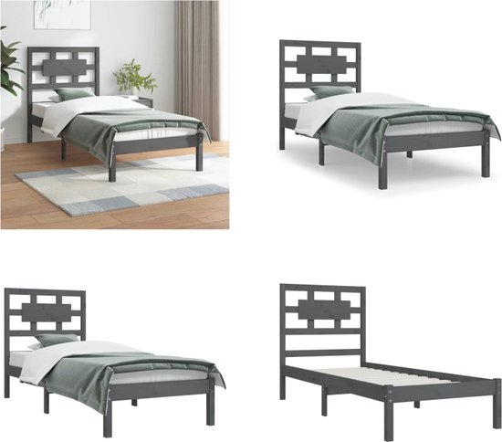 Houten kinderbedframe van massief grenenhout