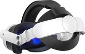 Somstyle Elite Strap Geschikt voor Meta Quest 3 VR-Bril - Verstelbaar - Hoofdkussen Accessoires - Wit