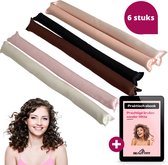 BeautyFit ® - Heatless Curls - Inclusief E-book - Krulspelden - Curling Ribbon - Satijnen Haarkruller - Haarrollers - Krulspelden Rollers - Krul Rollers - Haarkruller - Kleefrollers