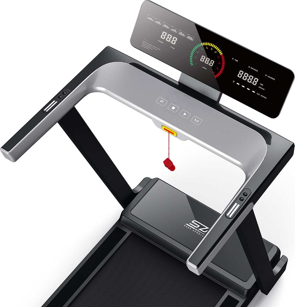 Afbeelding 2 van Senz Sports - M1500 - Loopband - 36 Trainingsprogramma's - 3 Hellingshoek niveaus - Tot 16 km/h