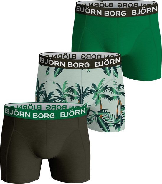 Bjorn Borg 3-Pack jongens boxershort - Jungle - 140