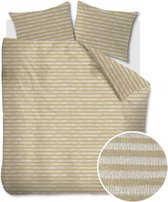 Housse de couette Ariadne at Home Knit Stripes - Twin - 240x200/220 cm - Natural
